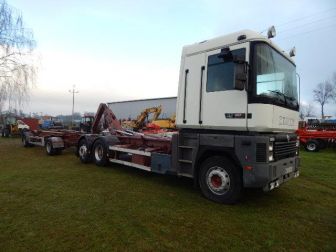 Renault Magnum 385 hakowiec 6x2 do kontenerów
